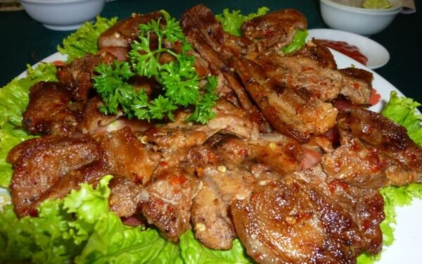 Heo rừng ướp sa tế